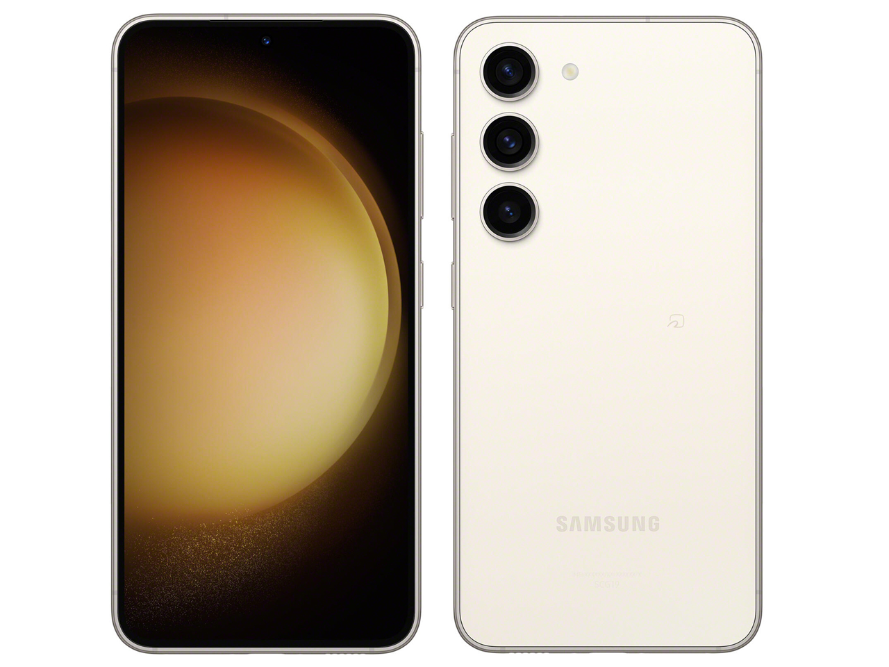 Galaxy S23 SCG19 au [�N���[��] �̐��i�摜