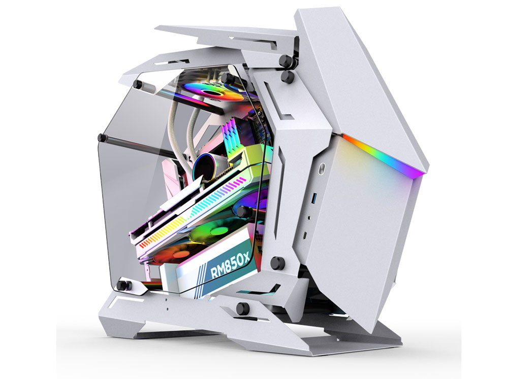 Raizan-422407 Ryzen 7 5800X/32GB������/1TB NVMe SSD���ڃ��f�� [White] �̐��i�摜