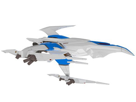 �_���C�A�X 1/144 �V���o�[�z�[�N 3F-1B SPACE FIGHTER 2P COLOR �̐��i�摜
