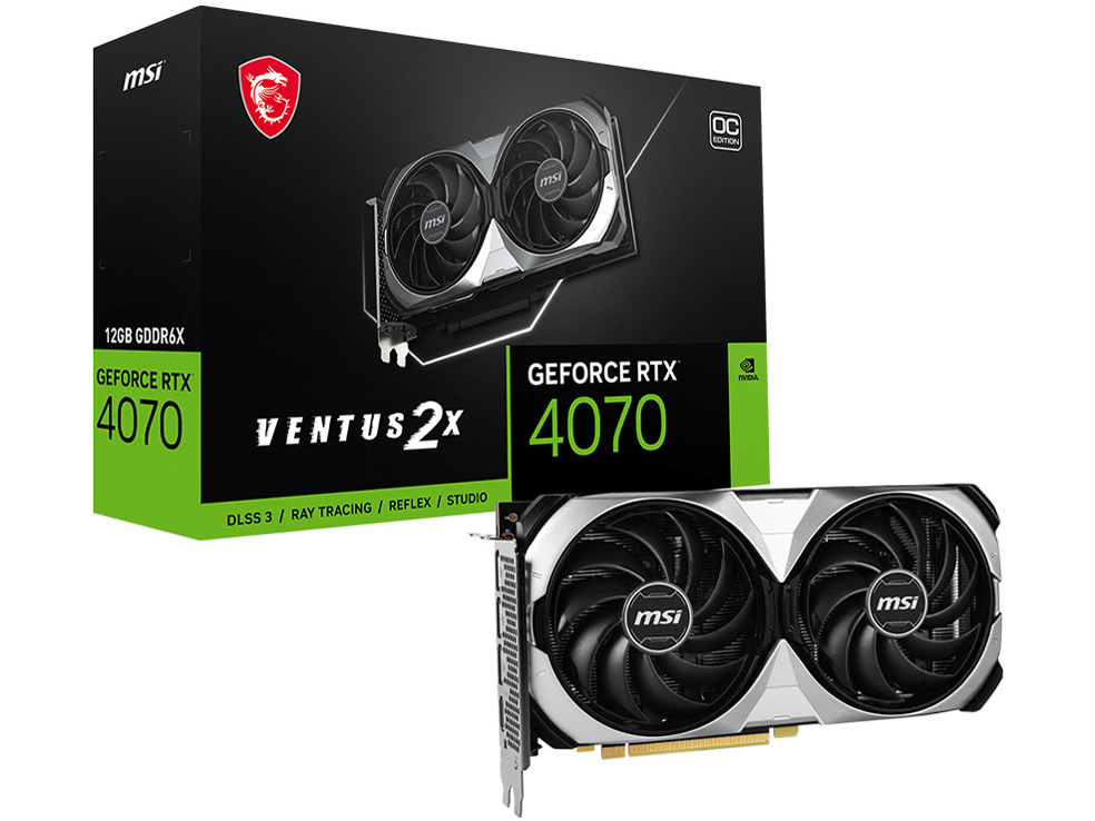 MSI GeForce RTX 4070 VENTUS 2X 12G OC [PCIExp 12GB] 価格比較
