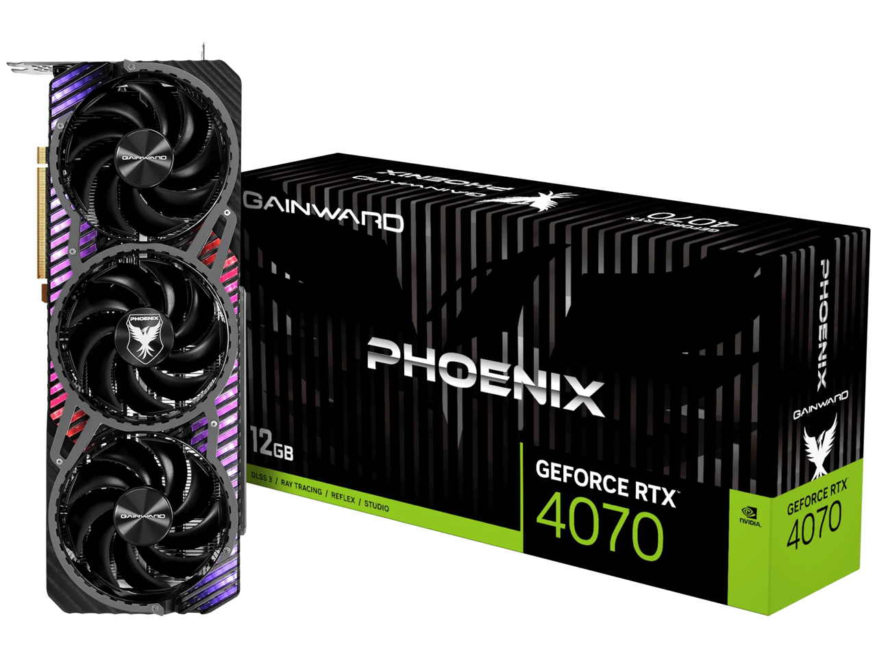 GeForce RTX 4070 Phoenix NED4070019K9-1043X [PCIExp 12GB] �̐��i�摜