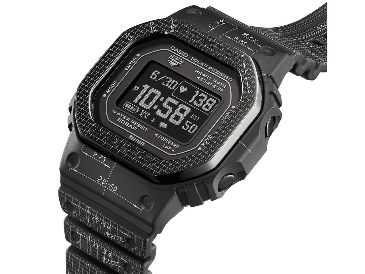 G-SHOCK �W�[�E�X�N���b�h DW-H5600EX-1JR