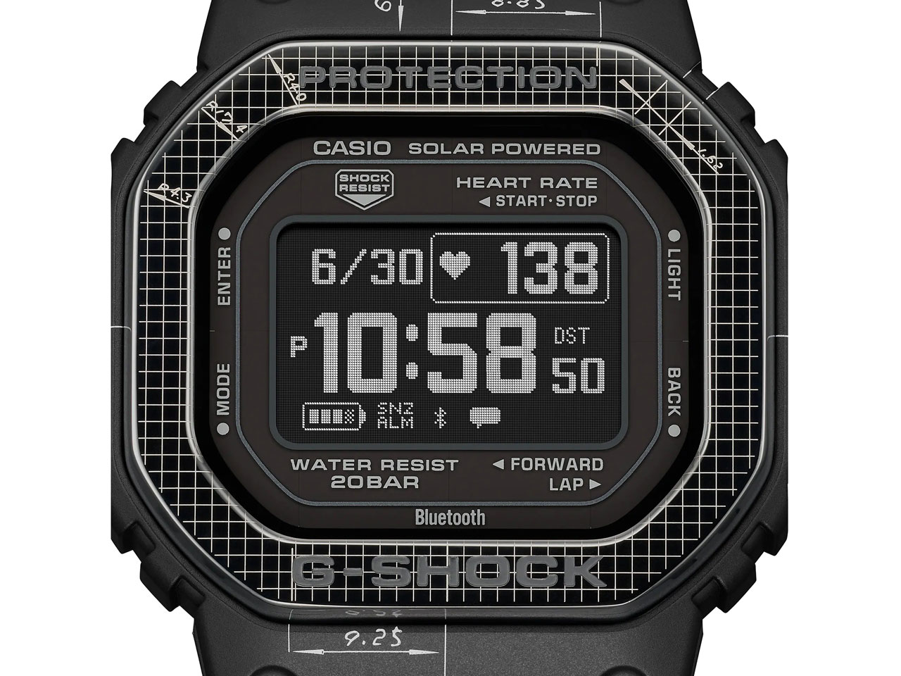 G-SHOCK �W�[�E�X�N���b�h DW-H5600EX-1JR