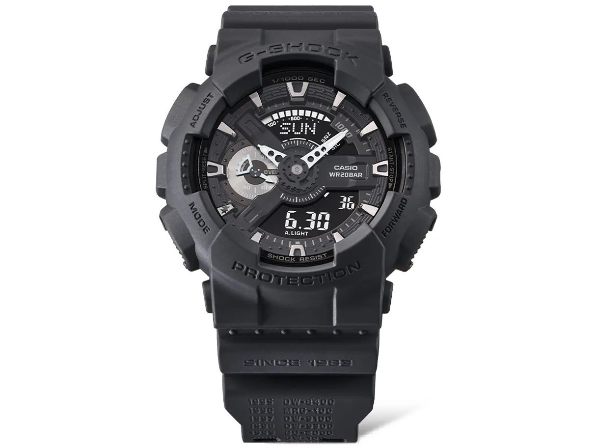 G-SHOCK 40th Anniversary REMASTER BLACK�V���[�Y ���胂�f�� GA-114RE-1AJR