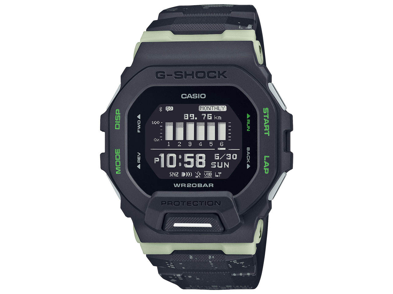 G-SHOCK �W�[�E�X�N���b�h GBD-200LM-1JF �̐��i�摜