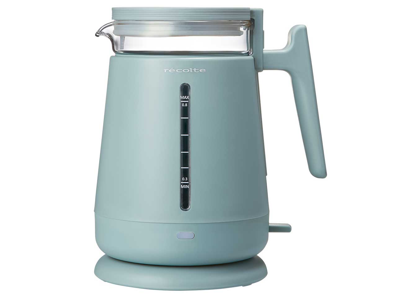 展示品 レコルト ダブルウォールガラスケトル 電気ケトル 800ml RDG-1 c27591c38a9821375112f3932b2bb1