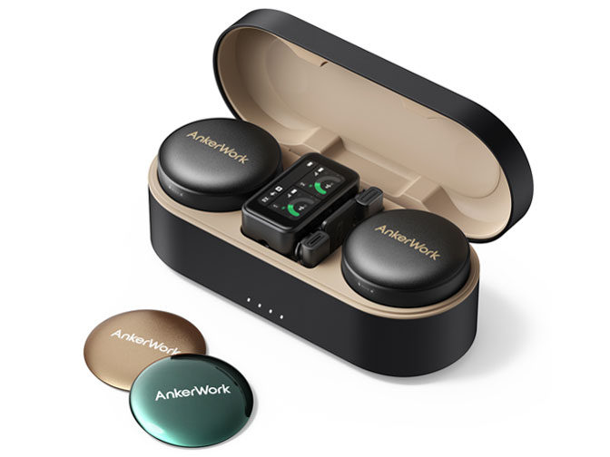 AnkerWork M650 Wireless Microphone A3320011 [���^���b�N�u���b�N] �̐��i�摜