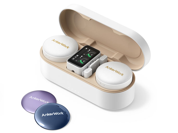 AnkerWork M650 Wireless Microphone A3320021 [�p�[���z���C�g] �̐��i�摜