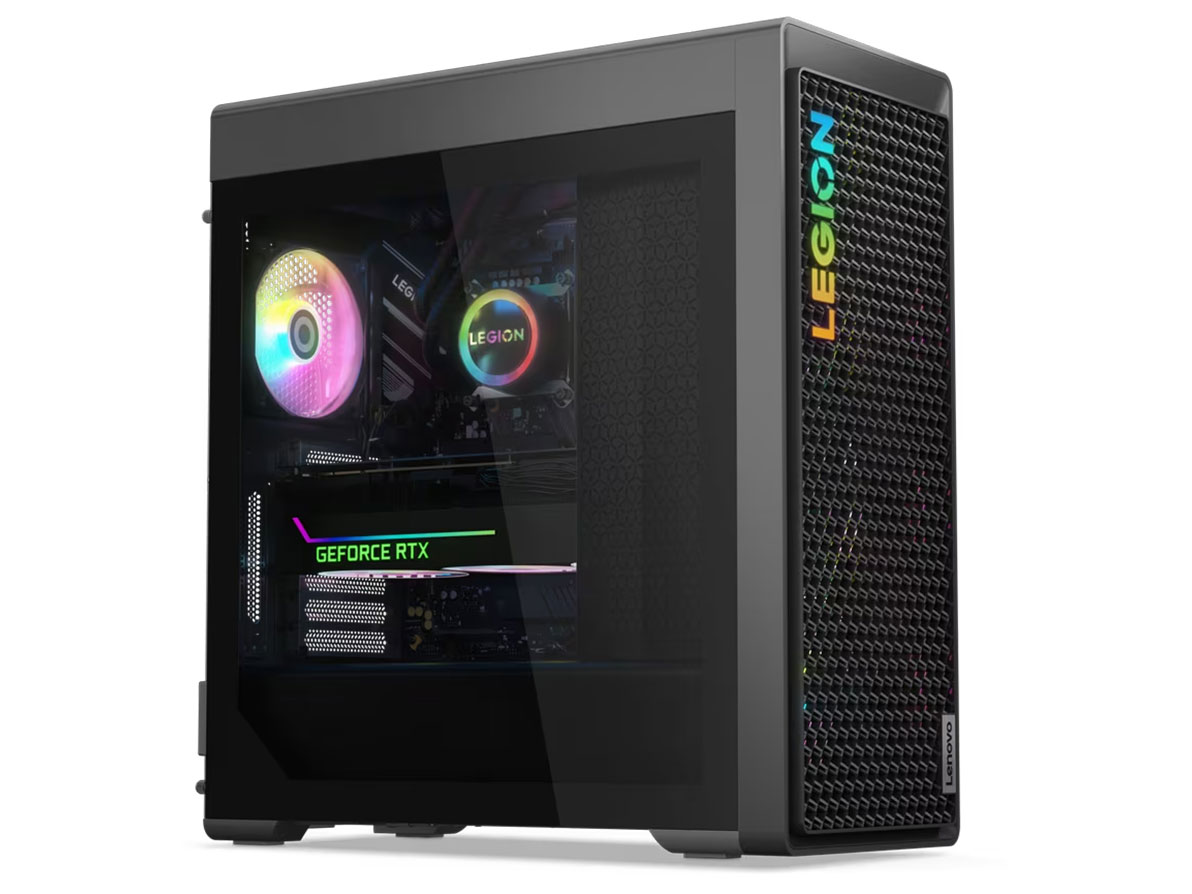 Legion Tower 7i Gen 8 Core i7 13700KF�E32GB�������[�E2TB HDD+2TB SSD�ERTX 4080���� 90V7001PJM [�X�g�[���O���[]