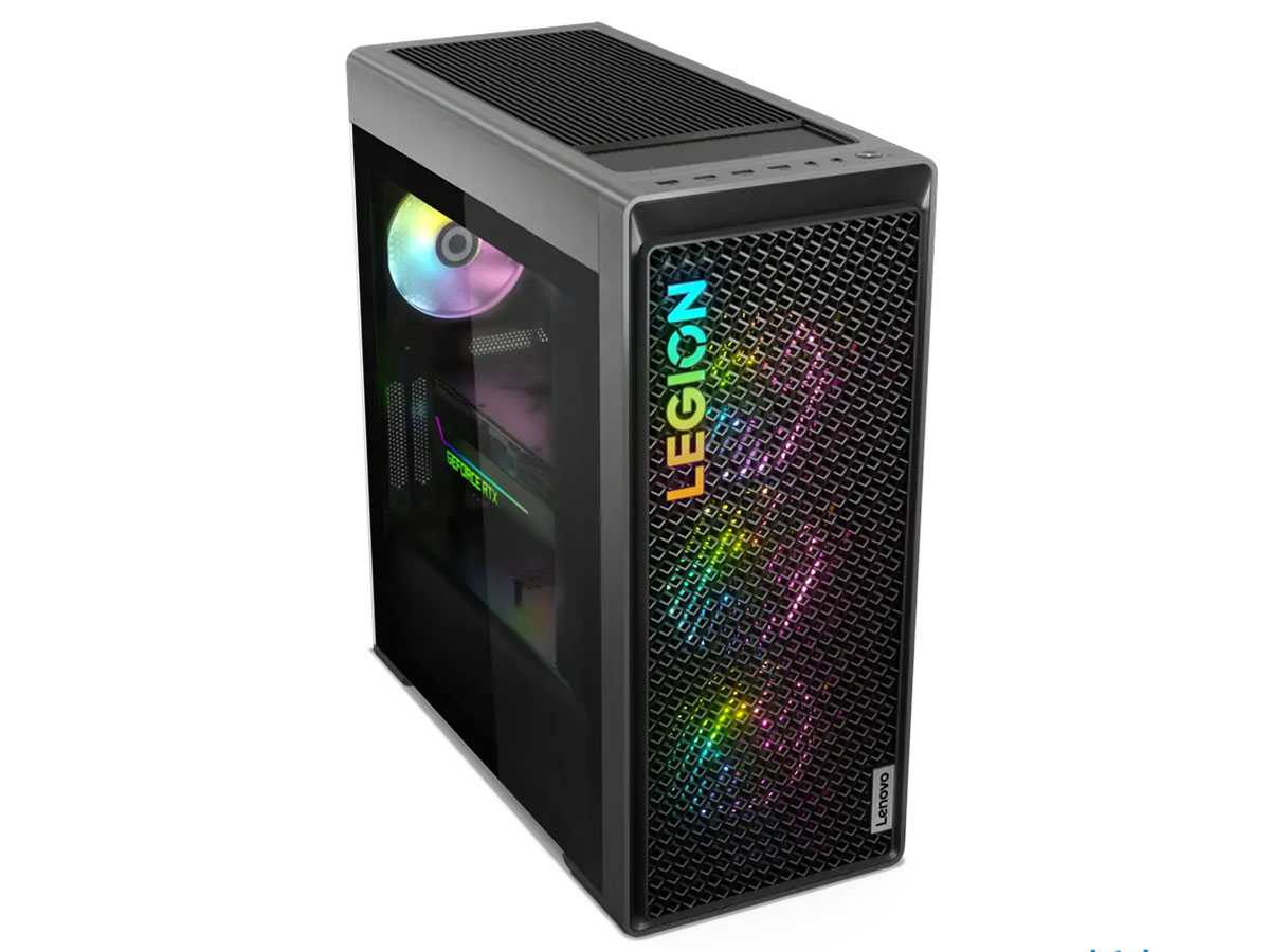 Legion Tower 7i Gen 8 Core i7 13700KF�E32GB�������[�E2TB HDD+2TB SSD�ERTX 4080���� 90V7001PJM [�X�g�[���O���[] �̐��i�摜