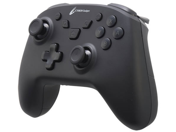 CYBER�E�Q�[�~���O�R���g���[���[ HG smart �����^�C�v(SWITCH�p) CY-NSOGCLWL-BK [�u���b�N]