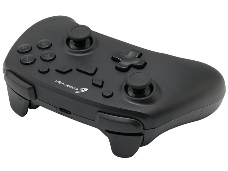 CYBER�E�Q�[�~���O�R���g���[���[ HG smart �����^�C�v(SWITCH�p) CY-NSOGCLWL-BK [�u���b�N]