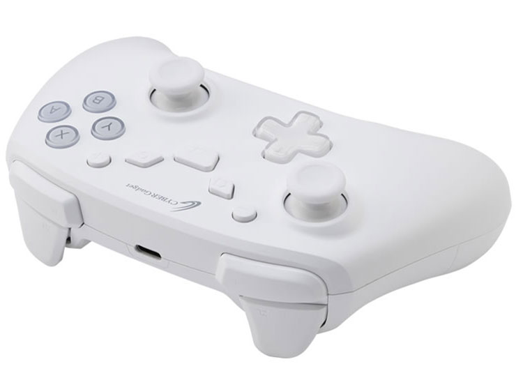 CYBER�E�Q�[�~���O�R���g���[���[ HG smart �����^�C�v(SWITCH�p) CY-NSOGCLWL-WH [�z���C�g]