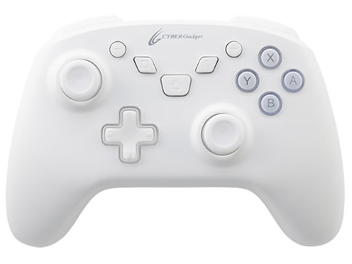 CYBER�E�Q�[�~���O�R���g���[���[ HG smart �����^�C�v(SWITCH�p) CY-NSOGCLWL-WH [�z���C�g] �̐��i�摜