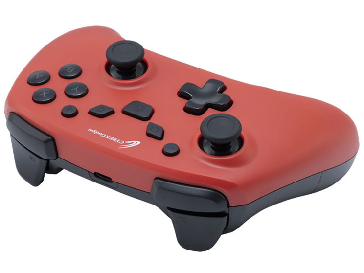 CYBER�E�Q�[�~���O�R���g���[���[ HG smart �����^�C�v(SWITCH�p) CY-NSOGCLWL-RE [���b�h]