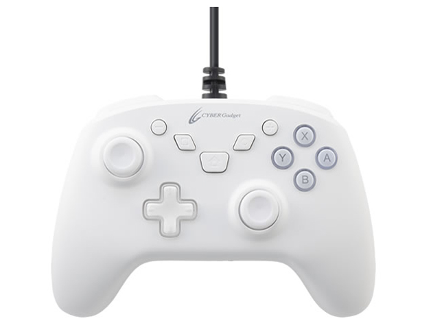 CYBER�E�Q�[�~���O�R���g���[���[ HG smart �L���^�C�v(SWITCH�p) CY-NSOGCLWD-WH [�z���C�g] �̐��i�摜