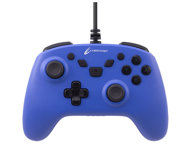 CYBER�E�Q�[�~���O�R���g���[���[ HG smart �L���^�C�v(SWITCH�p) CY-NSOGCLWD-BL [�u���[] �̐��i�摜