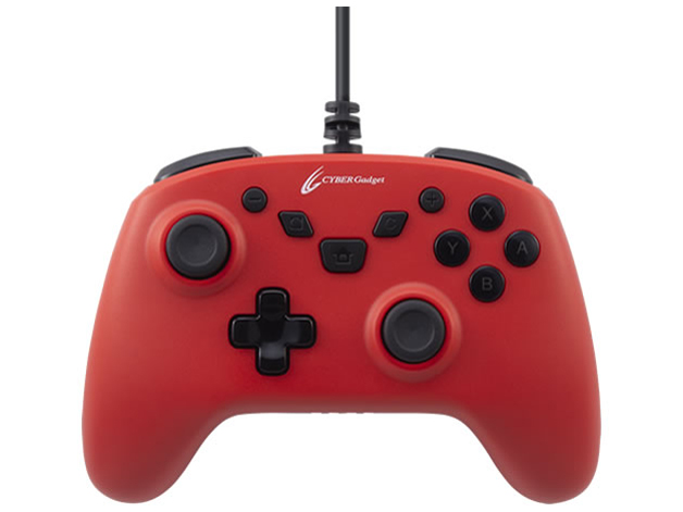 CYBER�E�Q�[�~���O�R���g���[���[ HG smart �L���^�C�v(SWITCH�p) CY-NSOGCLWD-RE [���b�h] �̐��i�摜