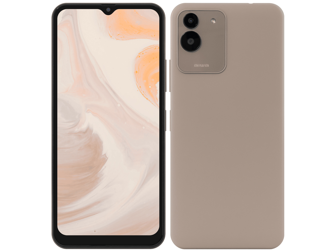 aiwa phone B-2 SIM�t���[ [sand beige] �̐��i�摜