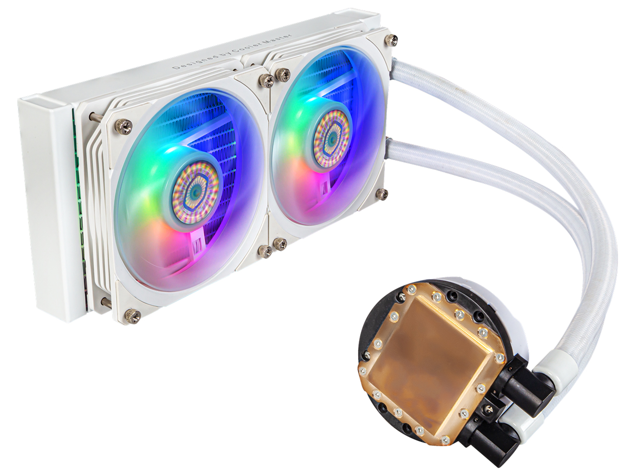 MasterLiquid PL240 Flux White Edition MLY-D24M-A23PZ-RW [�z���C�g]