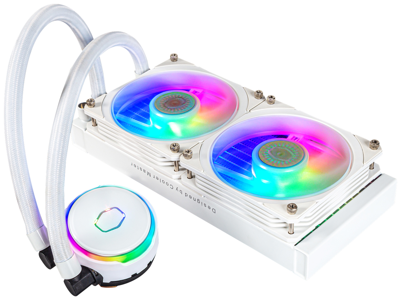 w{2x MasterLiquid PL240 Flux White Edition MLY-D24M-A23PZ-RW [zCg] ̐i摜