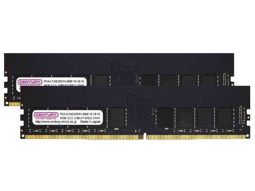 CB16GX2-D4UE2666 [DDR4 PC4-21300 16GB 2���g ECC] �̐��i�摜