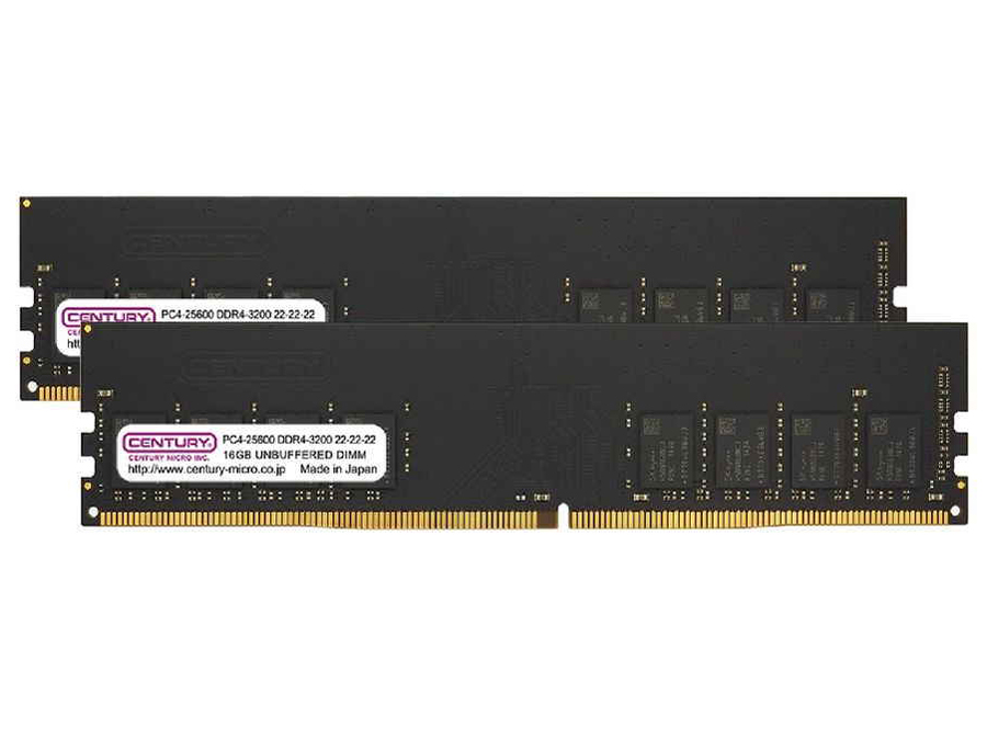 CB16GX2-D4U3200H [DDR4 PC4-25600 16GB 2���g] �̐��i�摜