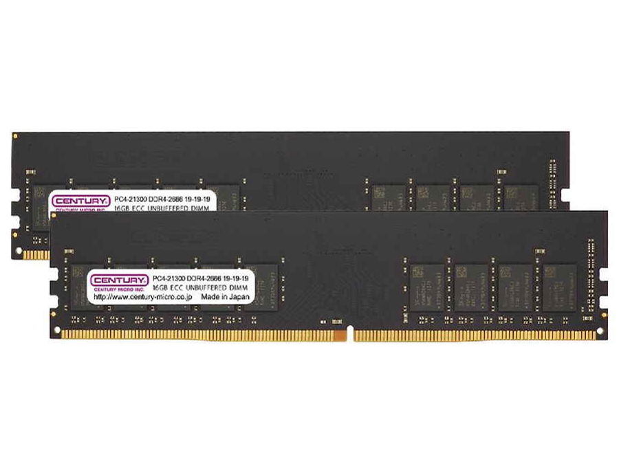 CB16GX2-D4UE2666H [DDR4 PC4-21300 16GB 2���g ECC] �̐��i�摜