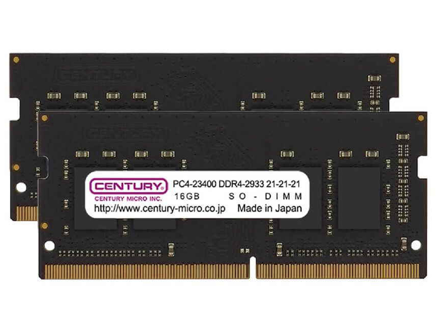 CB16GX2-SOD4U2933H [SODIMM DDR4 PC4-23400 16GB 2���g] �̐��i�摜