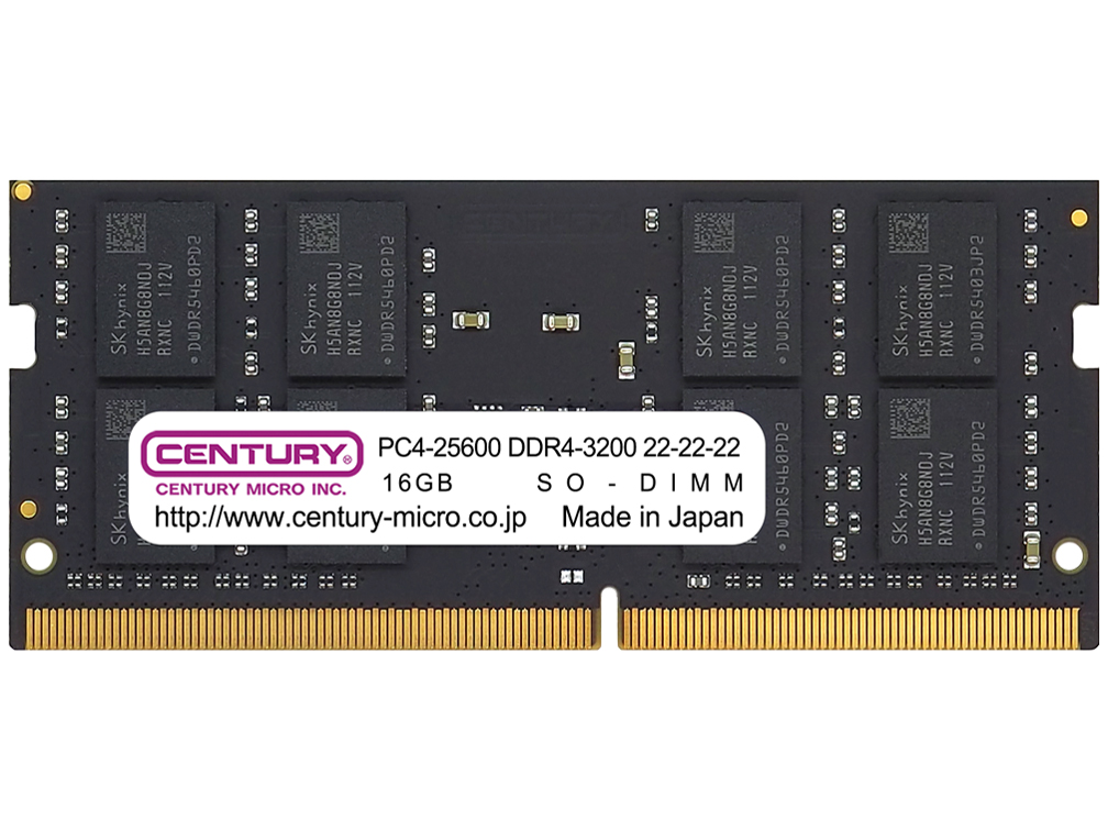 CB16G-SOD4U3200 [SODIMM DDR4 PC4-25600 16GB] �̐��i�摜
