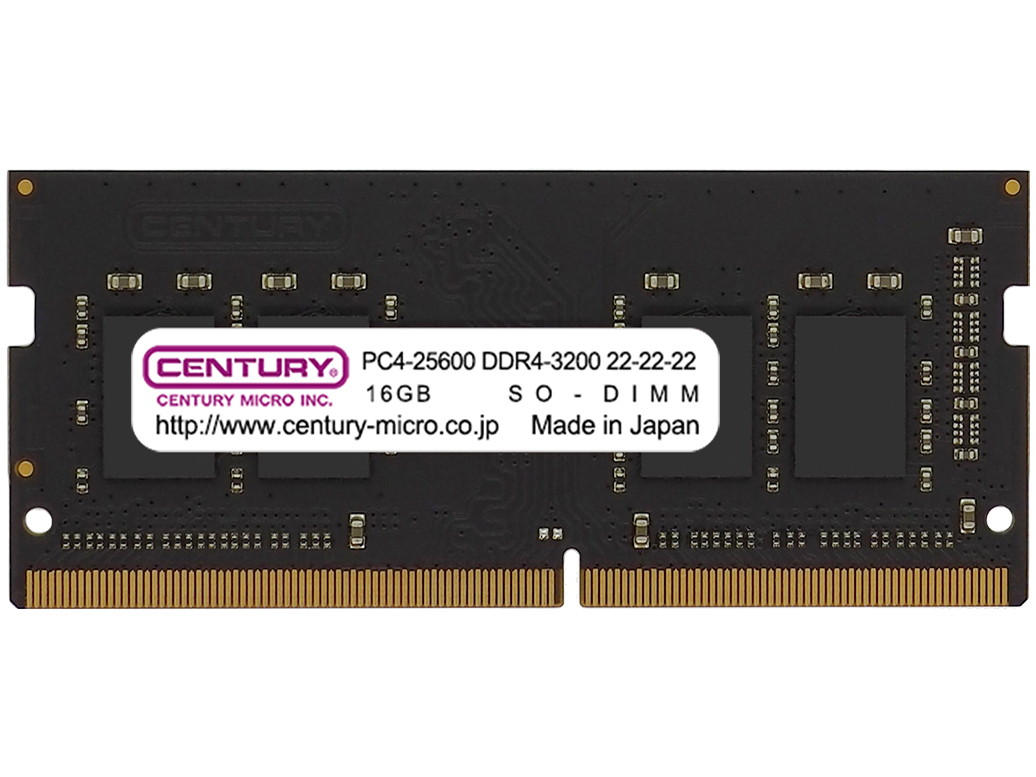 CB16G-SOD4U3200H [SODIMM DDR4 PC4-25600 16GB] �̐��i�摜