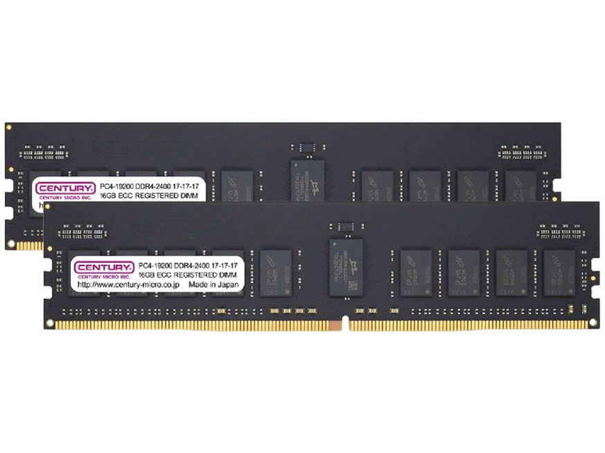 CB16GX2-D4RE240082 [DDR4 PC4-19200 16GB 2���g ECC Registered] �̐��i�摜