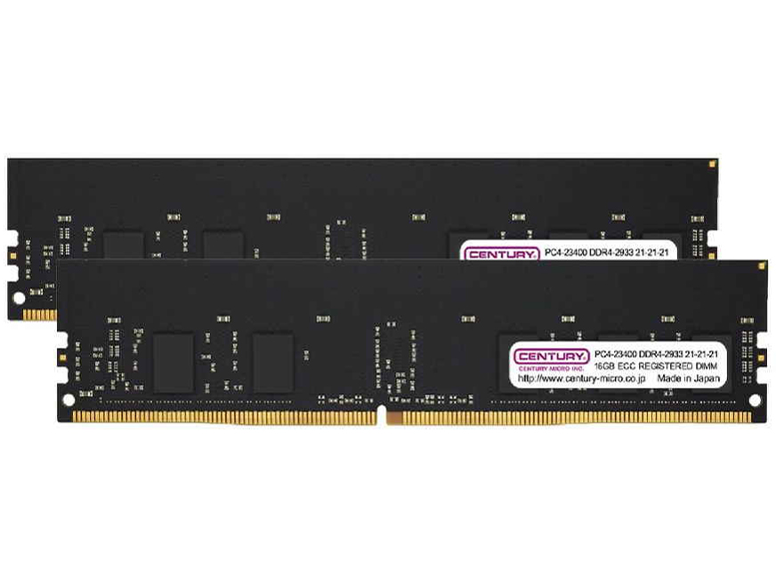 CB16GX2-D4RE293381 [DDR4 PC4-23400 16GB 2���g ECC Registered] �̐��i�摜