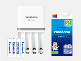 eneloop �P4�` 4�{�t�[�d��Z�b�g K-KJ83MCD04