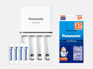 eneloop �P4�` 4�{�t�}���[�d��Z�b�g K-KJ85MCD04