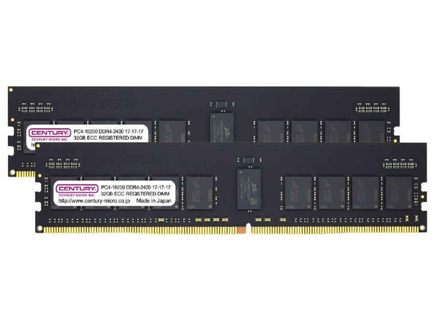 CB32GX2-D4RE240082 [DDR4 PC4-19200 32GB 2���g ECC Registered] �̐��i�摜
