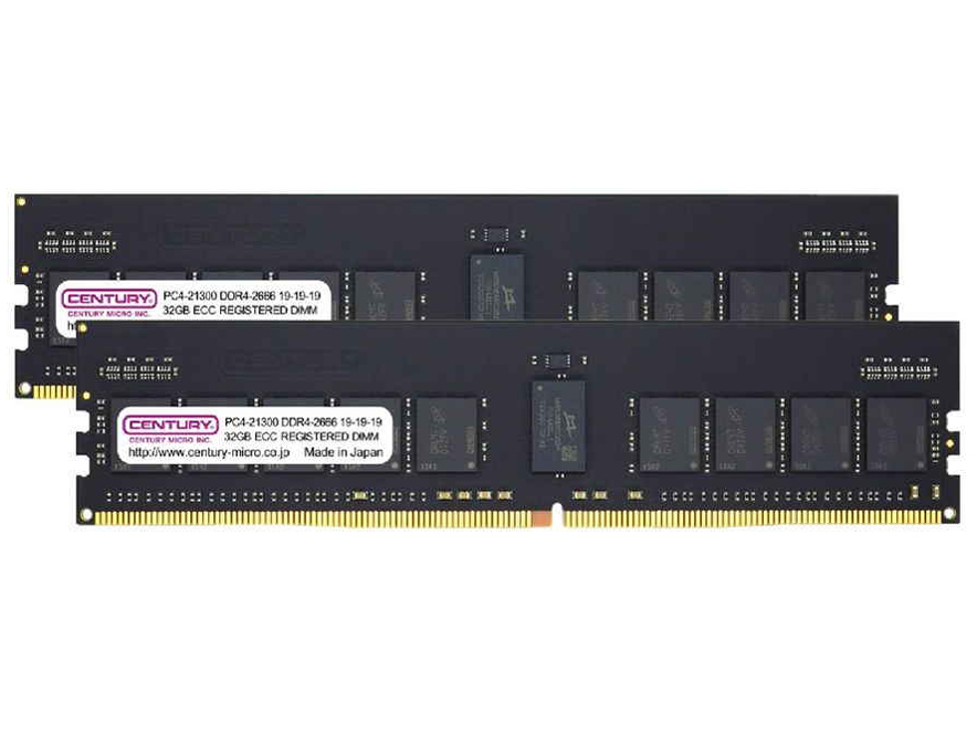 CB32GX2-D4RE266682 [DDR4 PC4-21300 32GB 2���g ECC Registered] �̐��i�摜