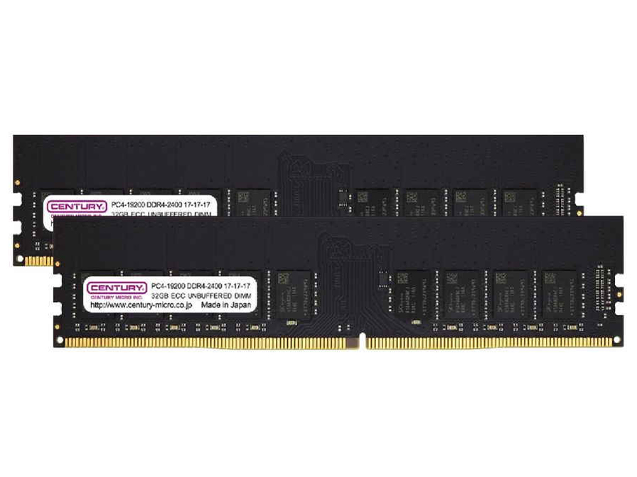 CB32GX2-D4UE2400 [DDR4 PC4-19200 32GB 2���g ECC] �̐��i�摜