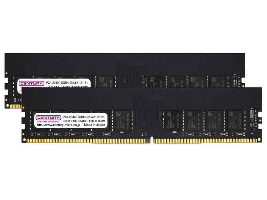 CB32GX2-D4UE2933 [DDR4 PC4-23400 32GB 2���g ECC] �̐��i�摜