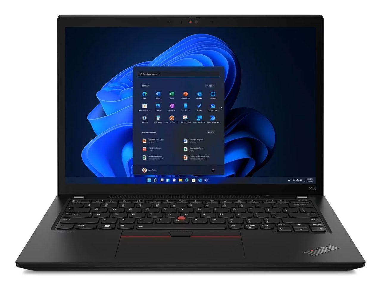 ThinkPad X13 Gen 3 21BN0025JP [�u���b�N] �̐��i�摜