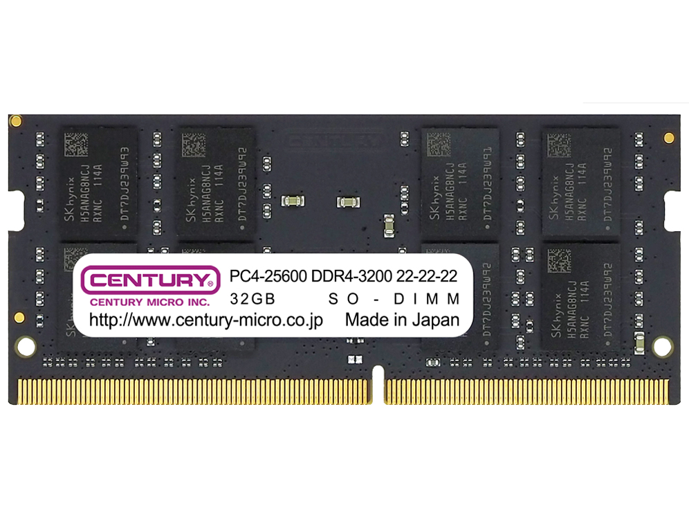 CB32G-SOD4U3200 [SODIMM DDR4 PC4-25600 32GB] �̐��i�摜