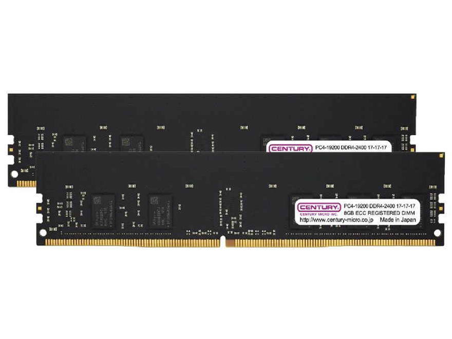 CB8GX2-D4RE240081 [DDR4 PC4-19200 8GB 2���g ECC Registered] �̐��i�摜