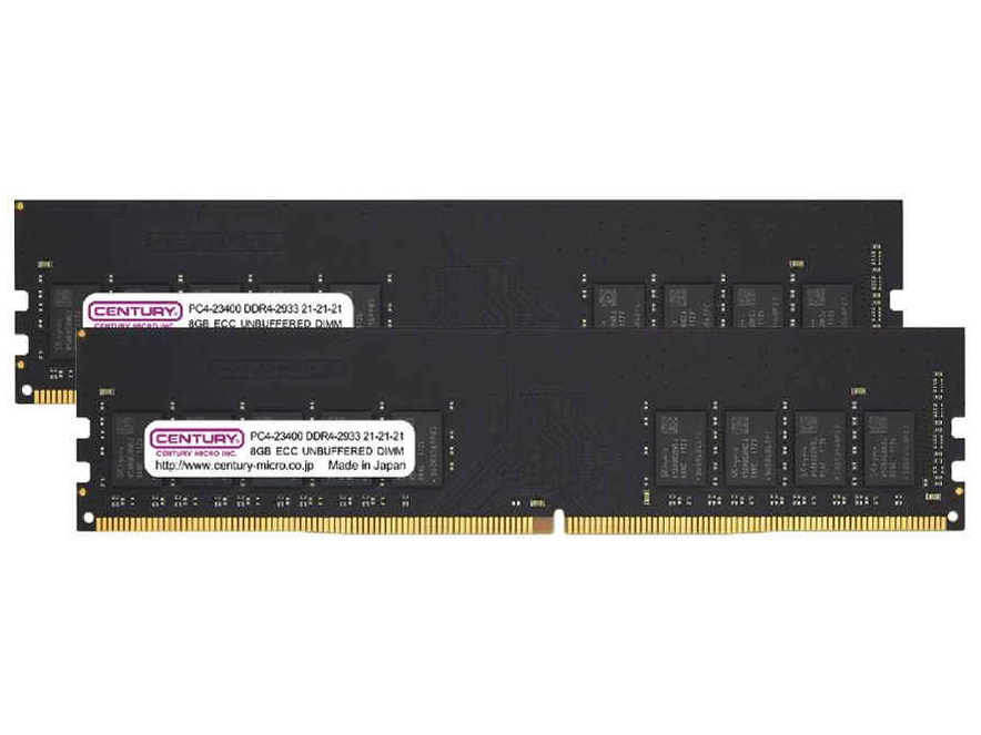CB8GX2-D4UE2933H [DDR4 PC4-23400 8GB 2���g ECC] �̐��i�摜