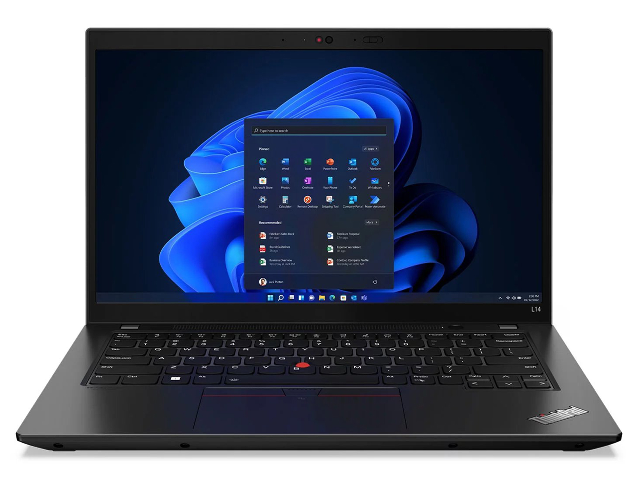 ThinkPad L14 Gen 3 21C10057JP [�u���b�N] �̐��i�摜