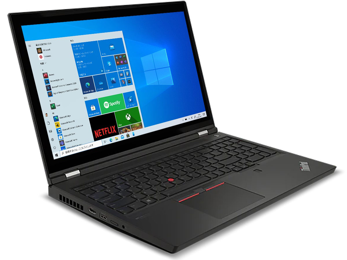 ThinkPad P15 Gen 2 Windows 10 Pro�E�C���e�� Xeon W-11955M�E16GB�������[�E512GB SSD�ENVIDIA RTX A2000�E15.6�^�t��HD�t������ 20YRS88600 [�u���b�N] �̐��i�摜