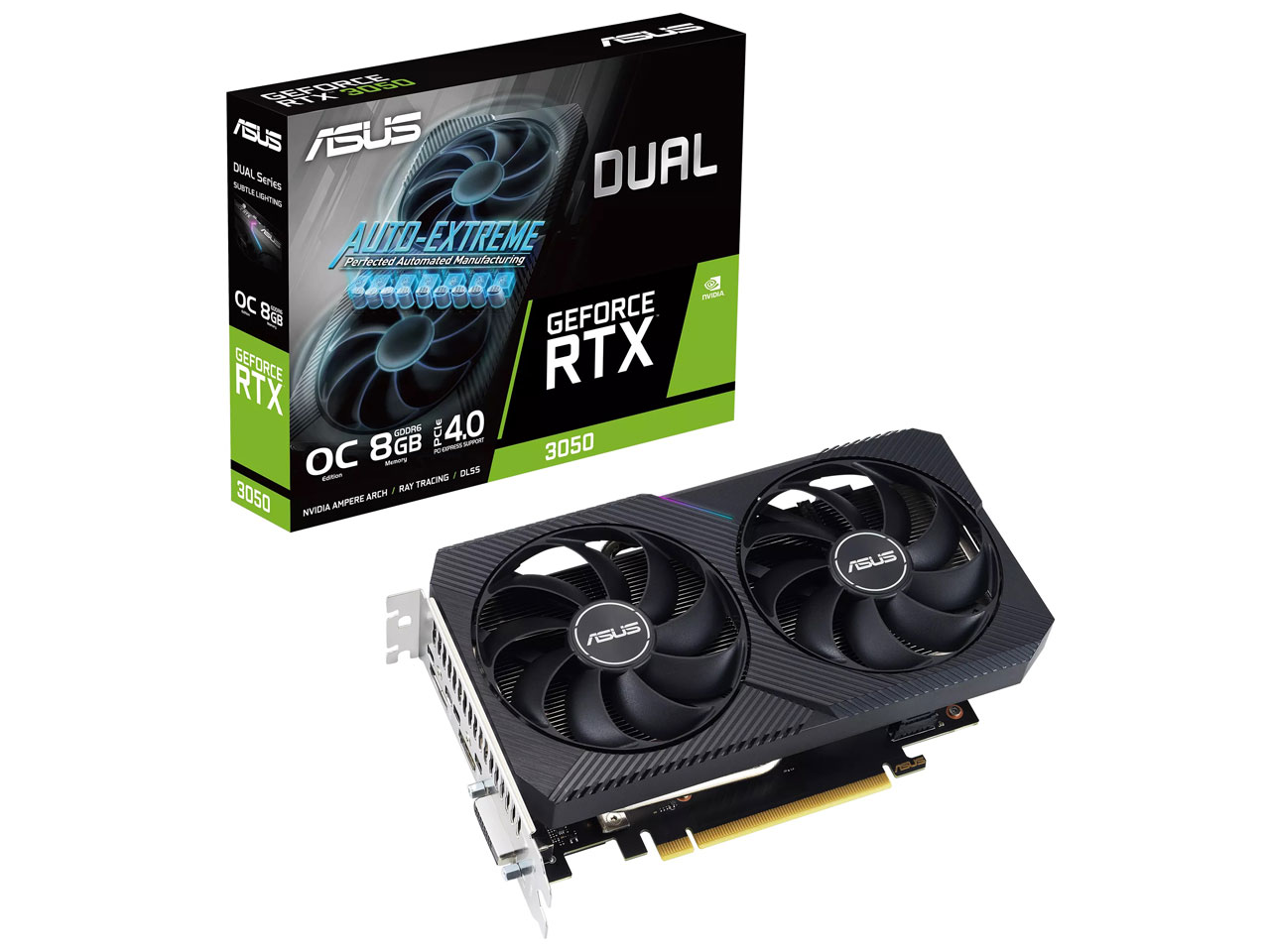 DUAL-RTX3050-O8G-V2 [PCIExp 8GB] �̐��i�摜