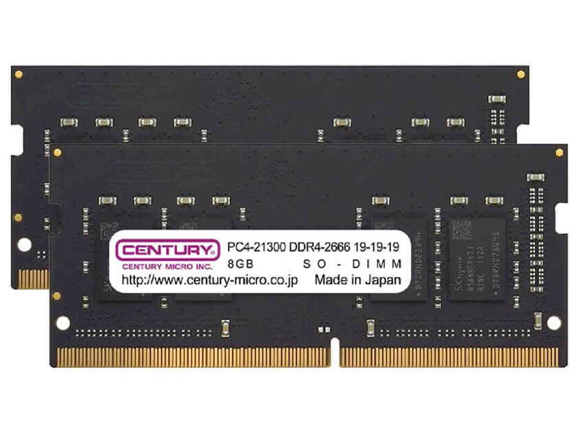 CB8GX2-SOD4U2666H [SODIMM DDR4 PC4-21300 8GB 2g] ̐i摜