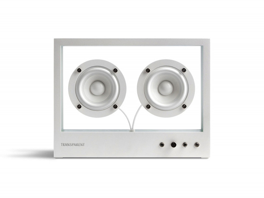SMALL TRANSPARENT SPEAKER TPS-02 [ホワイト] TRANSPARENT SMALL TRANSPARENT SPEAKER TPS-02 [ホワイト] 価格