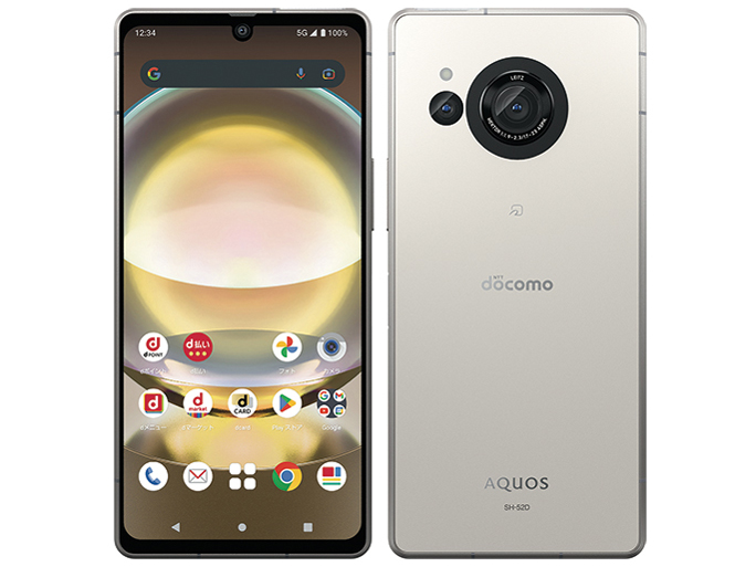 AQUOS R8 SH-52D docomo [�N���[��] �̐��i�摜