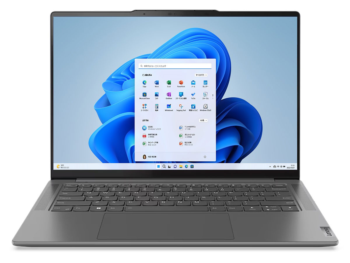 Lenovo Yoga Pro 7i Gen 8 Core i5 13500H�E16GB�������[�E512GB SSD�E14.5�^WQXGA�t������ 82Y70074JP [�X�g�[���O���[]